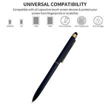 Fellowship Matte Blue 2-in-1 Pen | Dual Ink (Blue & Red) | Gold Clip