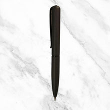 Matt Gunmetal Mini Ball Pen – Black Clip | Premium Twist Mechanism | Compact & Elegant Design | Smooth Blue Ink