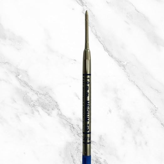 Set of 10 Premium 1mm Metal Jotter Refills – Smooth Blue Ink | Long-Lasting Writing Performance | Compatible with Most Jotter Ball Pens