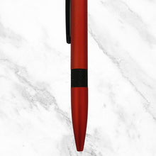 Matte Red Twist Ball Pen with Black Clip – Blue Ink | Premium Valentine Gift Pen