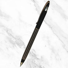 Black Body with Rose Gold Design Twist Ball Pen – Cross Type Refill | Blue Ink | Premium Writing