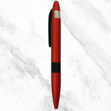 Matte Red Twist Ball Pen with Black Clip – Blue Ink | Premium Valentine Gift Pen