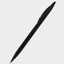 Matte Black Ball Pen – Sleek Twist Mechanism | Smooth Blue Ink | Premium Finish for Office, School & Gifting