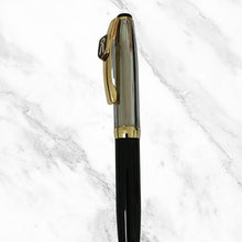 Advocate Logo Ball Pen – Black & Silver Premium Design | Smooth Writing with Glycer 0.6mm Blue Ink