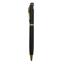 Matte black color body with gold advocaat symbol  clip Twist mechanism ball Pen (blue Ink) Ballpen Bazaar