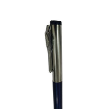 Metallic blue color body with silver cap and ca symbol clip openable  mechanism ball Pen (blue Ink) Ballpen Bazaar