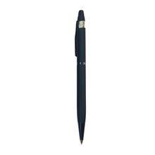 Blue glossy pen with premium twist design for smooth and fluid writing.