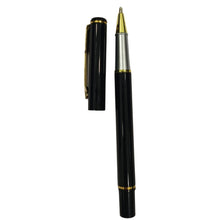 Black and Gold Pen – Openable Design with Luxurious Touch