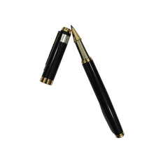 Black and Gold Pen – Openable Design for Sophisticated Writing