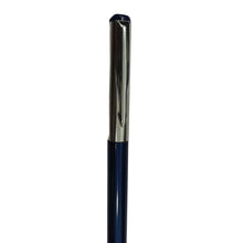 Metallic dark blue color body with silver color cap openable mechanism ball Pen (blue Ink) Ballpen Bazaar