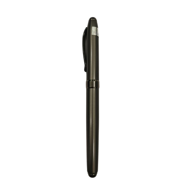 Metal Ball Pen – Stylish Brown Metallic Body with Clip openable mechanism (Blue Ink) Ballpen Bazaar