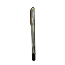 Metal Ball Pen with Silver Body & Gold Clip (Blue Ink) Ballpen Bazaar