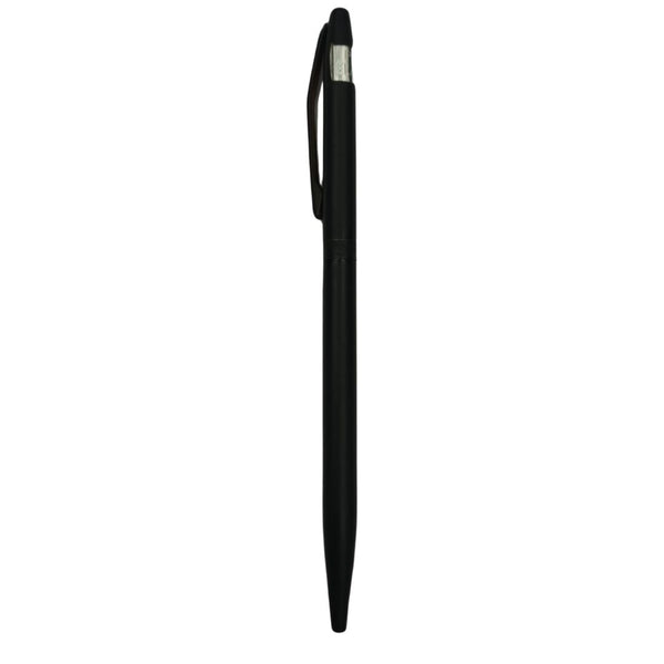 Black twist pen with simple, reliable design for everyday writing tasks.