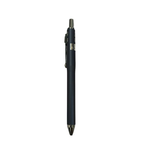 Gun color 3-in-1 pen with multi-color refill options for versatile and stylish writing.