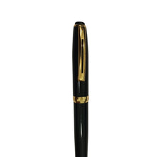 Blue Ink The Metallic Black Body with Gold Clip Openable Ball Pen – Elegant & Smooth Writing Valentine Gift