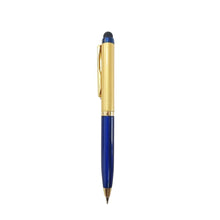 Blue & Gold Mobile Touch Pen – Premium Click Design