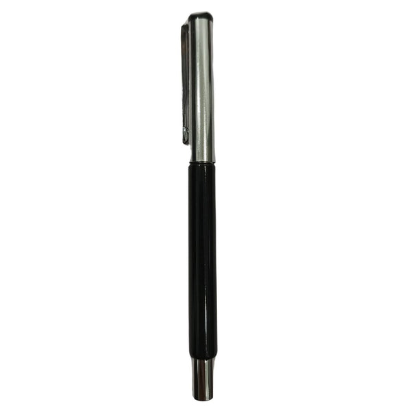 Black & Silver Pen – Sleek Openable Design for Smooth Writing