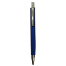 Blue & Silver Click Pen – Smooth Writing Design