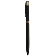 Black & Silver Pen – Sleek Twist Design for Smooth Writing