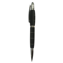 Black Checks Pen – Stylish Twist Design for Smooth Writing