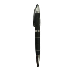 Black Checks Pen – Stylish Twist Design for Smooth Writing