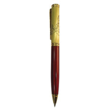 Balaji Engraved Pen – Premium Red Twist Design