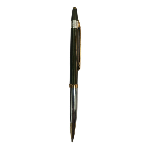 Black & Gold Twist Pen – Elegant Writing Experience