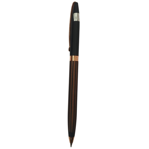 Black & Rose Gold Twist Pen – Stylish and Smooth Writing