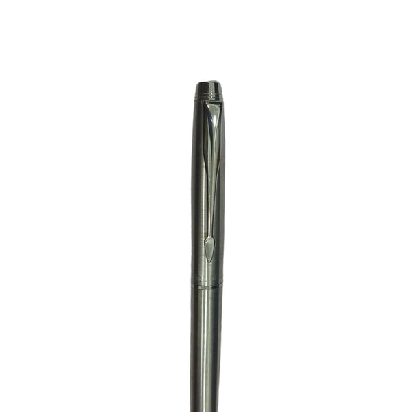 The Slim Silver Pen – Sleek twist design for stylish and smooth writing.