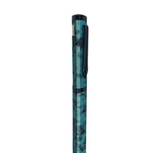 Premium Metal Ball Pen - Ascyric Blue & Black Marble Finish - Ballpen Bazaar