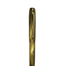 Metal Ball Pen with Gold Finish & Bharat Map Engraving - Ballpen Bazaar