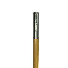 Wooden Finish Metal Ball Pen with Silver Cap – Elegant Design - Ballpen Bazaar