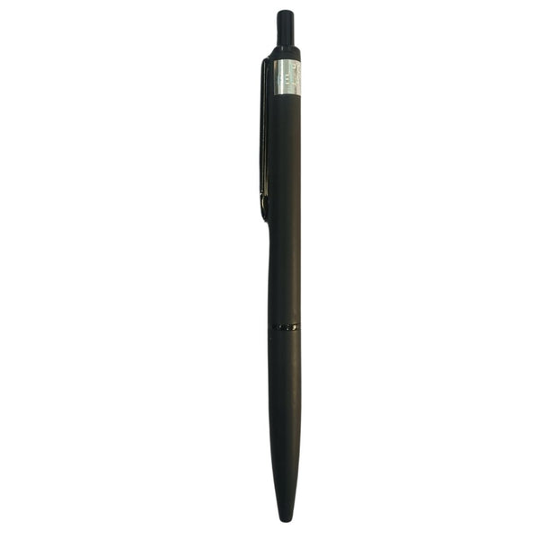 Black click pen with timeless design for smooth, dependable writing.