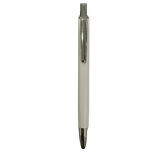 White & Silver Premium Click Pen – Elegant Writing