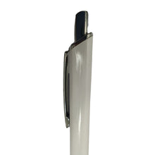 White & Silver Premium Click Pen – Elegant Writing