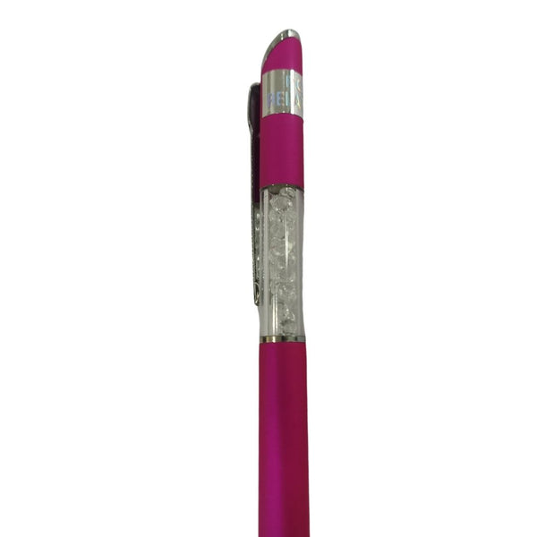 Matte Pink Diamond Pen – Graceful Design for Effortless Writing