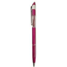 Glossy Pink Diamond Pen – Stylish Design for Smooth Writing