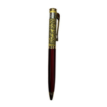 Engraved Gold and Red Pen – Premium Twist Design for Smooth Writing Valentine Gift