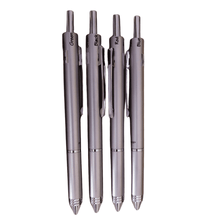 3-in-1 silver pen with multi-functionality and sleek design for professional use.