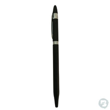 Black Body Metal Ball Pen with Silver Clip – Elegant Twist Mechanism for Smooth Writing