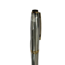 Premium Metal Ball Pen with Silver Glossy Finish & Golden Clip - Ballpen Bazaar