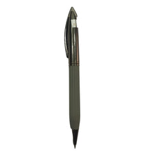 Gun Metal Leather Pen – Premium Twist Design for Smooth Writing