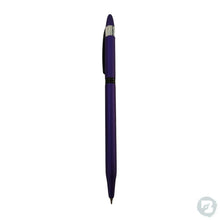 Product Title: Purple Metal Body with Black Clip Twist Ball Pen - Ballpen Bazaar