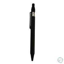 The Black Body Metal Ball Pen with Black Clip, Click Mechanism