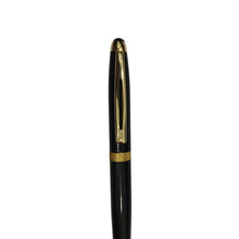 Premium Metallic Black Ball Pen with Golden Clip and Openable mechanism - Blue Ink Ballpen Bazaar