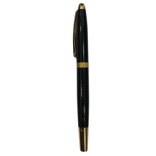 Premium Metallic Black Ball Pen with Golden Clip and Openable mechanism - Blue Ink Ballpen Bazaar