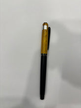 Metallic Black color body with Brown color designer cap Openable mechanism ball Pen (blue Ink) Ballpen Bazaar