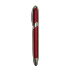 Plastic red color body with sliver clip Twist mechanism ball Pen (blue Ink) Ballpen Bazaar