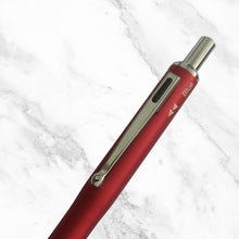 3-in-1 Red Body Ball Pen – Click Mechanism | Smooth Multi-Function Writing Blue, Red, Black Ink