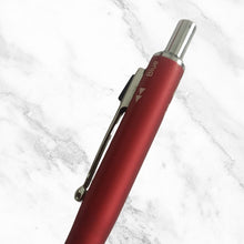 3-in-1 Red Body Ball Pen – Click Mechanism | Smooth Multi-Function Writing Blue, Red, Black Ink